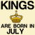 Kings are born in July funny birthday tiny thumbnail