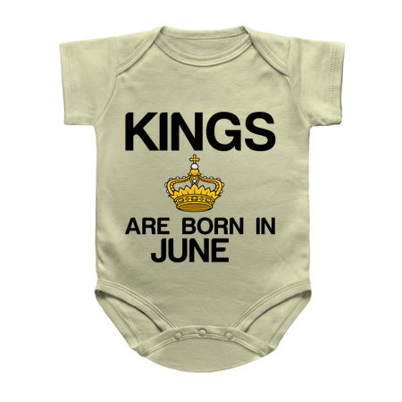 Kings are born in June funny birthday tiny thumbnail