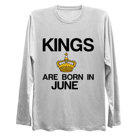 Kings are born in June funny birthday tiny thumbnail