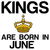 Kings are born in June funny birthday tiny thumbnail