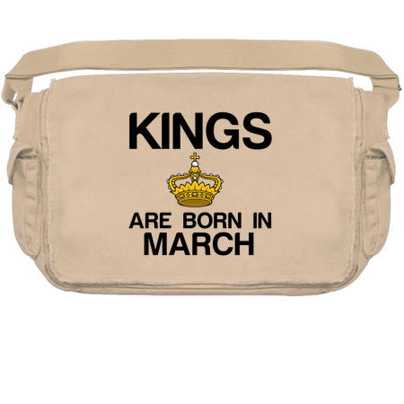 Kings are born in March funny birthday tiny thumbnail