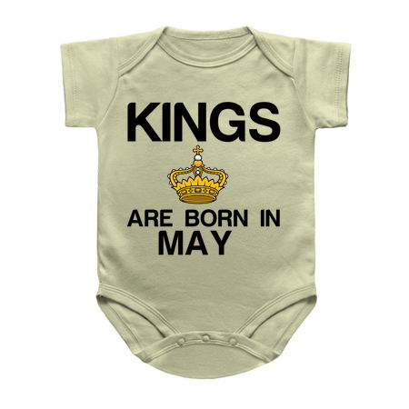 Kings are born in May funny birthday tiny thumbnail