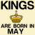 Kings are born in May funny birthday tiny thumbnail