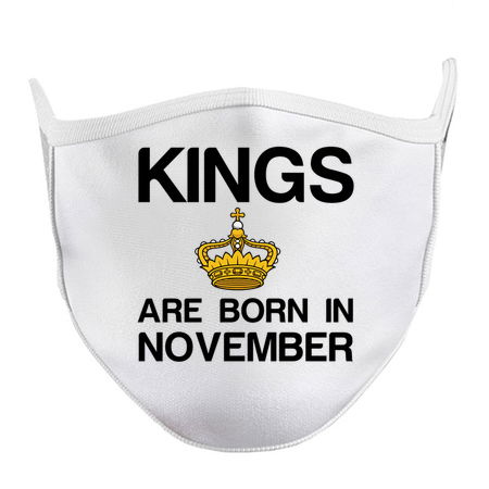 Kings are born in November funny birthday tiny thumbnail