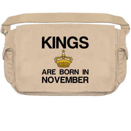 Kings are born in November funny birthday tiny thumbnail