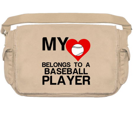 Heart belongs to a Baseball player funny sports tiny thumbnail