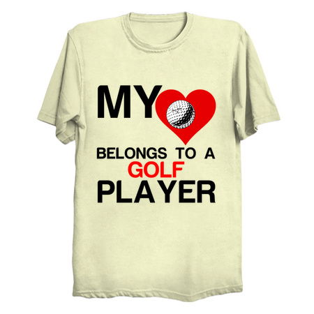 Heart belongs to a Golf player funny sports tiny thumbnail