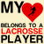 Heart belongs to a Lacrosse player funny sports tiny thumbnail