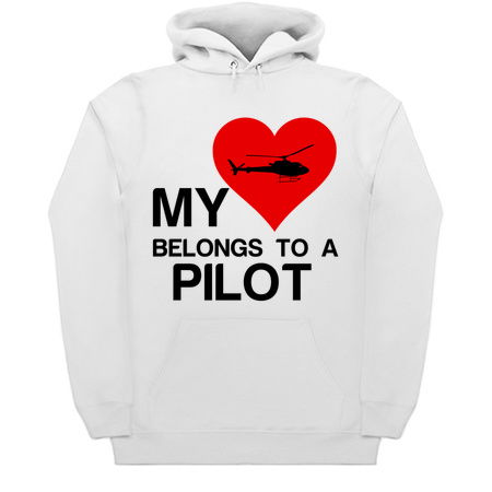 Heart belongs to a Pilot funny tiny thumbnail