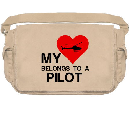 Heart belongs to a Pilot funny tiny thumbnail