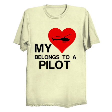 Heart belongs to a Pilot funny tiny thumbnail