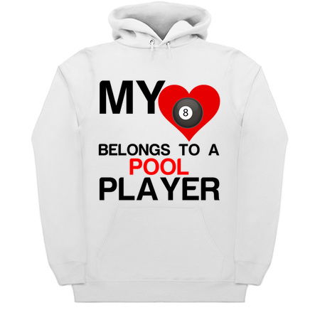 Heart belongs to a Pool player funny sports tiny thumbnail