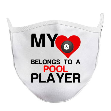 Heart belongs to a Pool player funny sports tiny thumbnail