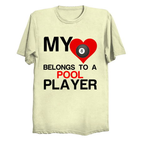 Heart belongs to a Pool player funny sports tiny thumbnail