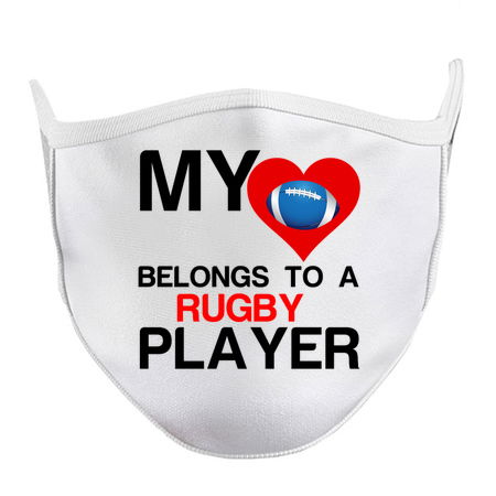 Heart belongs to a Rugby player funny sports tiny thumbnail