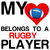Heart belongs to a Rugby player funny sports tiny thumbnail