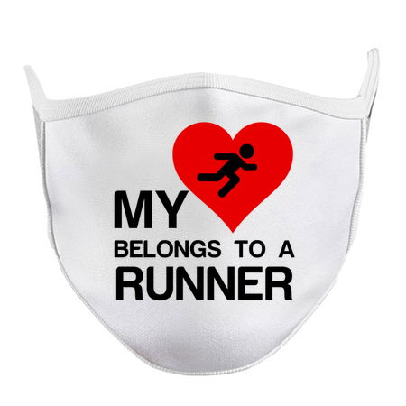 Heart belongs to a Runner Athletics funny sports tiny thumbnail