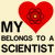 Heart belongs to a Scientist funny atom tiny thumbnail