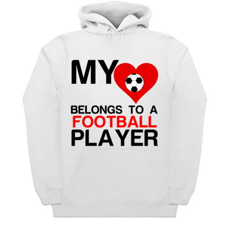 Heart belongs to a Football player funny sports tiny thumbnail