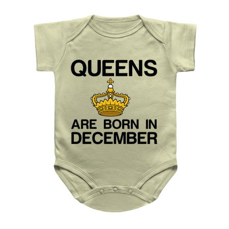 Queens are born in December funny birthday tiny thumbnail