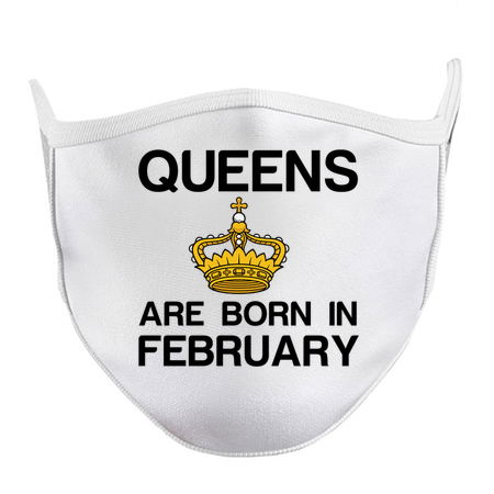 Queens are born in February funny birthday tiny thumbnail