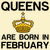 Queens are born in February funny birthday tiny thumbnail