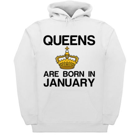 Queens are born in January funny birthday tiny thumbnail