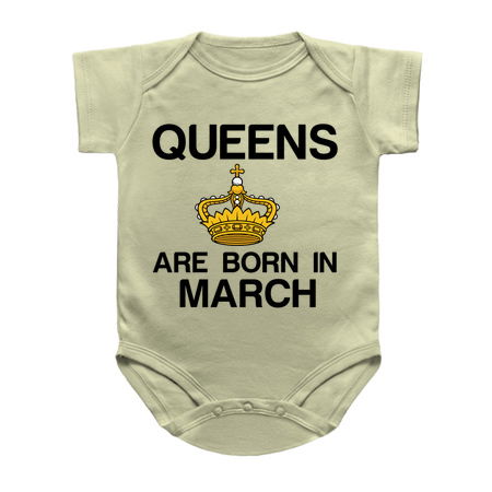 Queens are born in March funny birthday tiny thumbnail
