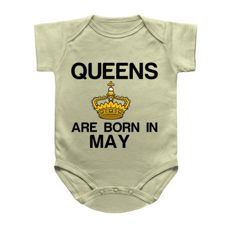 Queens are born in May funny birthday tiny thumbnail