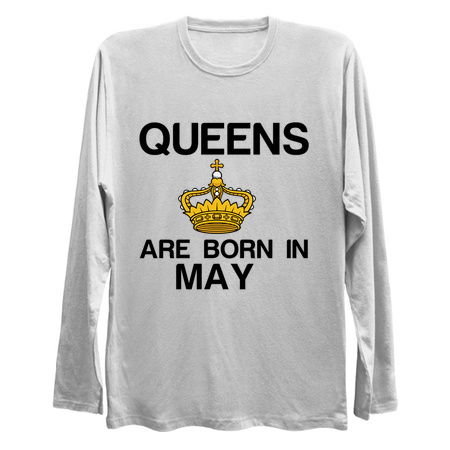 Queens are born in May funny birthday tiny thumbnail