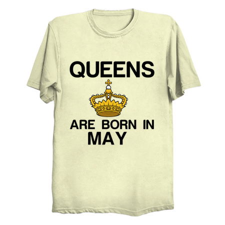 Queens are born in May funny birthday tiny thumbnail