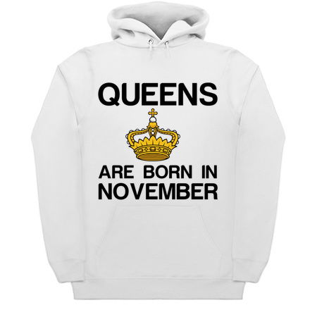 Queens are born in November funny birthday tiny thumbnail