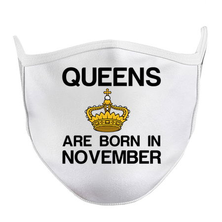 Queens are born in November funny birthday tiny thumbnail