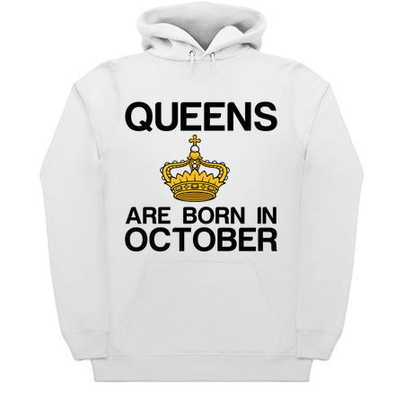 Queens are born in October funny birthday tiny thumbnail
