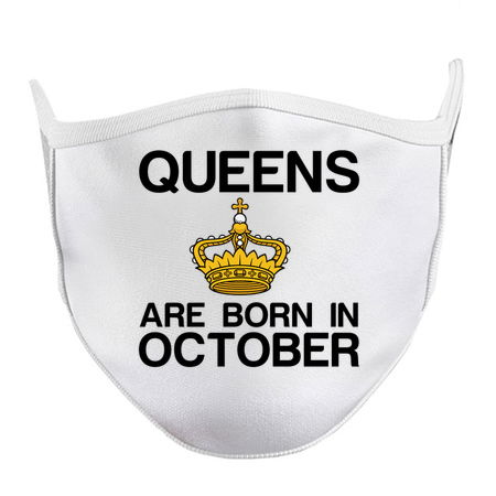 Queens are born in October funny birthday tiny thumbnail