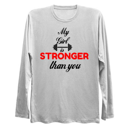 My girl is stronger than yours funny tiny thumbnail