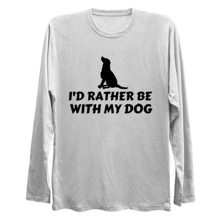 Rather be with my dog funny pets tiny thumbnail