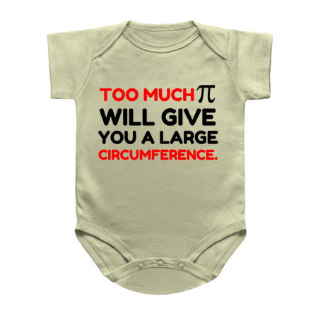 Too much pi large circumference funny mathematics tiny thumbnail