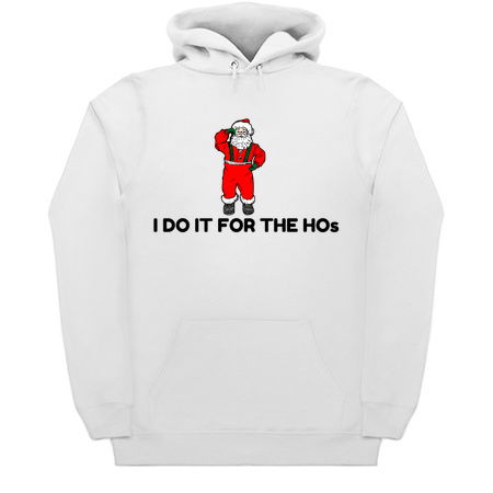 Santa do it for the Hos funny christmas tiny thumbnail