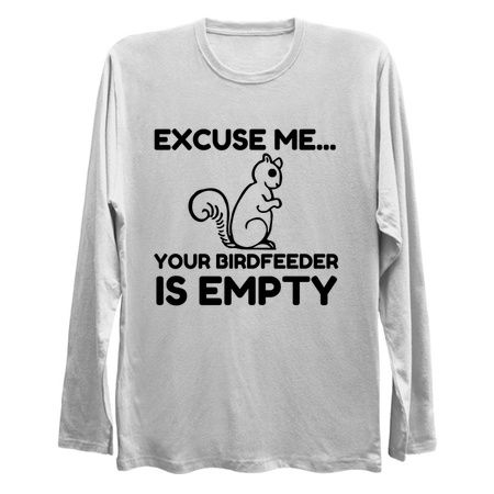 Squirrel bird feeder empty funny tiny thumbnail