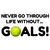 Life without goals tennis funny tiny thumbnail