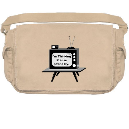Thinking stand by funny television tiny thumbnail