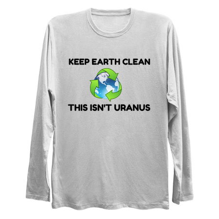 Keep the earth clean not Uranus funny tiny thumbnail