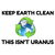 Keep the earth clean not Uranus funny tiny thumbnail