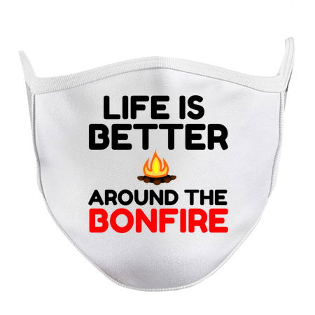 Life is better around the bonfire funny tiny thumbnail
