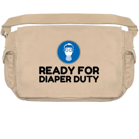 Ready for diaper duty gas mask funny tiny thumbnail