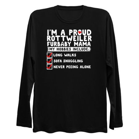 I'm A Proud Rottweiler Furbaby Mama tiny thumbnail