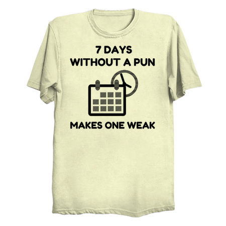 Seven days without a pun makes one weak funny tiny thumbnail