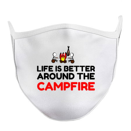 Life is better around the camp fire funny tiny thumbnail