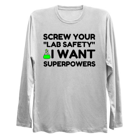 Lab safety want superpowers funny tiny thumbnail